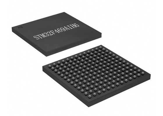Ολοκληρωμένο κύκλωμα 169-UFBGA μικροελεγκτών ΒΡΑΧΙΟΝΩΝ φλοιός-M4 STM32F469AIH6 εξαιρετικά-χαμηλός-δύναμης
