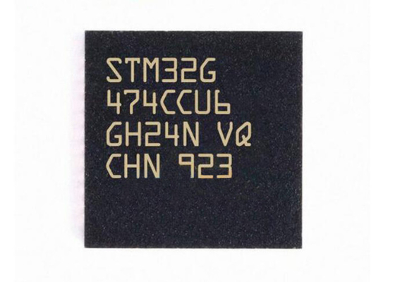 STM32G474CCU6 τριανταδυάμπιτο ενιαίο ολοκληρωμένο κύκλωμα μικροελεγκτών πυρήνων μικροελεγκτών MCU 48UFQFPN