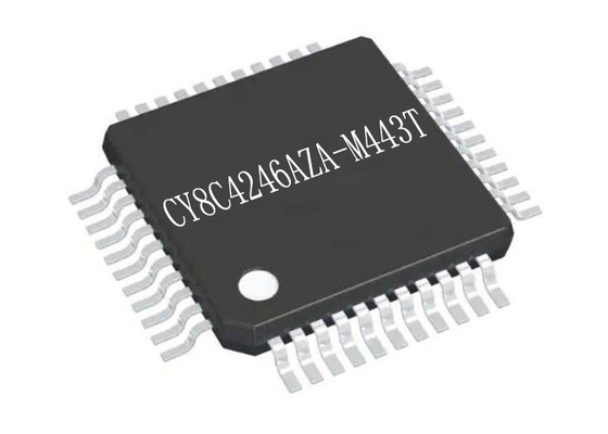 Τριανταδυάμπιτος μικροελεγκτής MCU λάμψης τσιπ 64KB μικροελεγκτών TQFP48 CY8C4246AZA-M443T