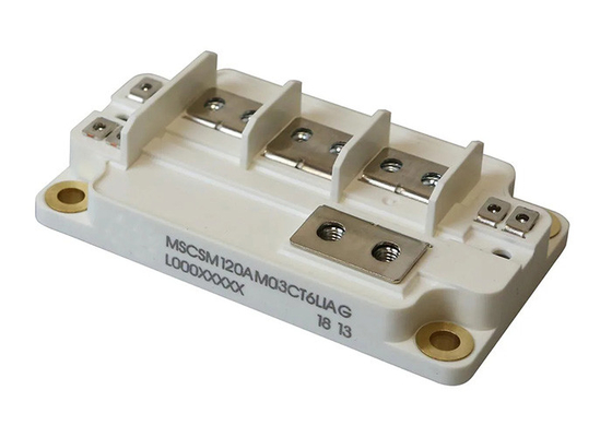 Αυτοκίνητες Mosfet ενοτήτων MSCSM120AM03CT6LIAG IGBT κρυσταλλολυχνίες σειράς 1200V 805A