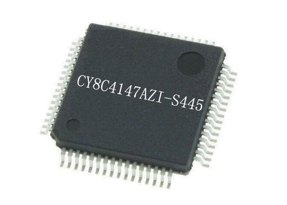 48MHz προγραμματίσημο σύστημα τσιπ CY8C4147AZI-S445 ολοκληρωμένων κυκλωμάτων στο τσιπ 64TQFP