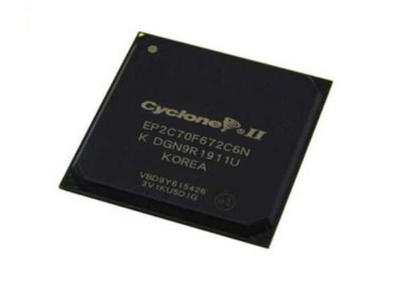 Προγραμματίσημη σειρά πυλών τομέων τσιπ 672-FBGA ολοκληρωμένων κυκλωμάτων τσιπ EP2C70F672C6N ολοκληρωμένου κυκλώματος