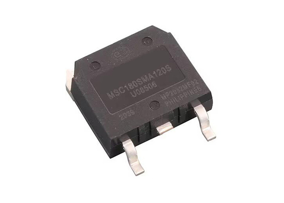 N-Channel MOSFET -268-3 κρυσταλλολυχνιών MSC180SMA120S SIC τσιπ ολοκληρωμένων κυκλωμάτων