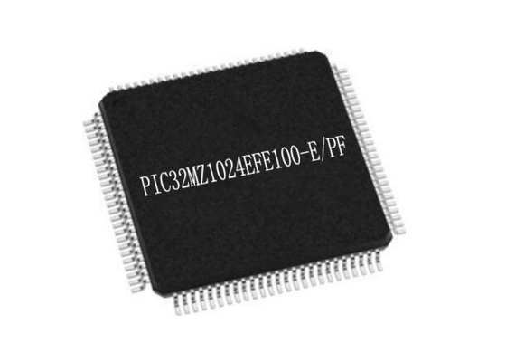 Ενιαία μ-κατηγορία τσιπ TQFP100 MIPS32 μικροελεγκτών πυρήνων PIC32MZ1024EFE100-E/PF