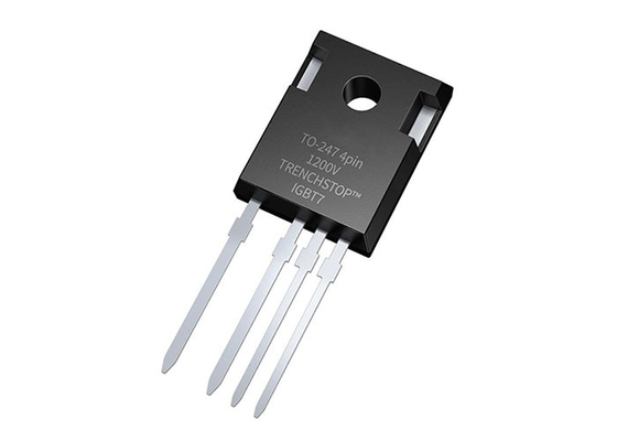 Στάση 1200 Β 75 τομέων τάφρων IKY50N120CH7XKSA1 IGBT κρυσταλλολυχνίες ενός IGBTs
