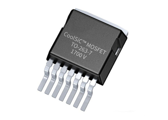MOSFET καρβιδίου του πυριτίου τύπων τάφρων IMBF170R450M1XTMA1 1700V κρυσταλλολυχνίες -263-8