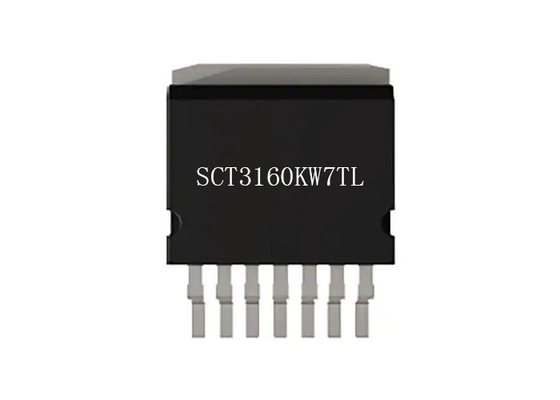 N-Channel τσιπ SCT3160KW7TL 17A ολοκληρωμένων κυκλωμάτων ενιαίες MOSFETs κρυσταλλολυχνίες