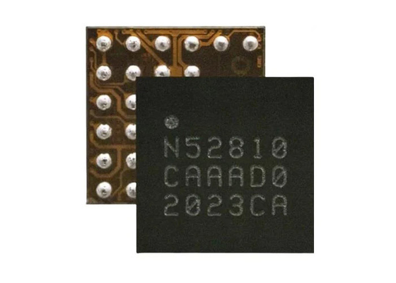 Nrf52810-caaa-ε-R7 σύστημα ολοκληρωμένου κυκλώματος 2Mbps 33-UFBGA RF της BT στο τσιπ