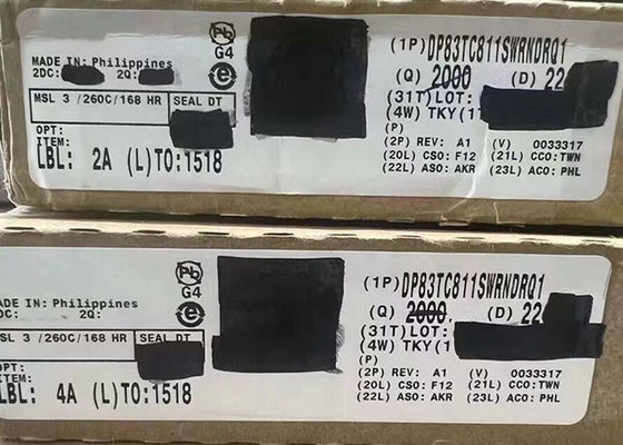 DP83TC811SWRNDRQ1 Λιγάς ισχύος αυτοκινητοβιομηχανικό Ethernet PHY Πηρακτήρας 36-VQFN
