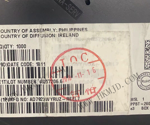 Τσιπ ολοκληρωμένου κυκλώματος AD7923WYRUZ 4-Κανάλι 200 kSPS 12-Bit ADC με Sequencer