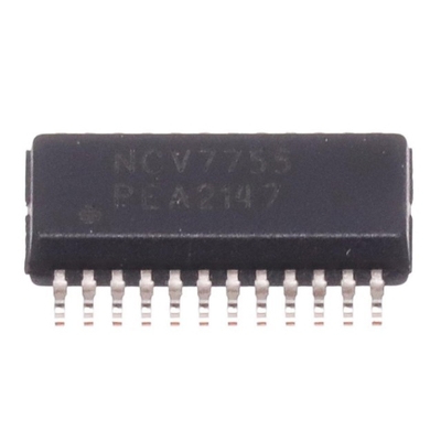 Συμπληρωμένο κύκλωμα chip NCV7755DQR2G 2.3A Συμπληρωμένος οδηγός αυτοκινήτου SSOP24