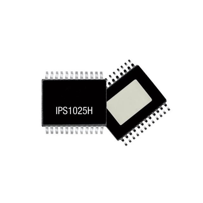 Συμπληρωμένο κύκλωμα Τσιπ IPS1025HTR 15mOhm Υψηλής Αποδοτικότητας Μονό υψηλό πλευρικό διακόπτη IC