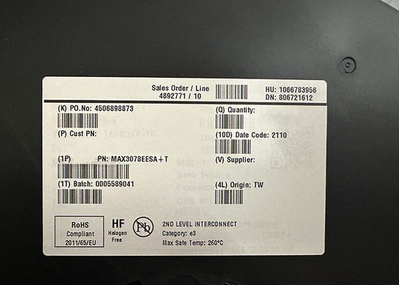 Συμπληρωμένο κύκλωμα τσιπ MAX3078EESA 100mV Hot-Swap Transceivers 8-SOIC