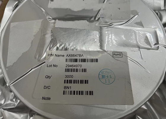 Συμπληρωμένο κύκλωμα chip AX6647BA υψηλή PSRR χαμηλή εγκατάλειψη γραμμικό ρυθμιστή SOT23-5