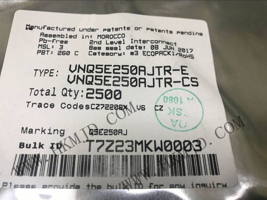 Συμπληρωμένο κύκλωμα chip VNQ5E250AJTR N-Channel 3.5A Power Switch Driver