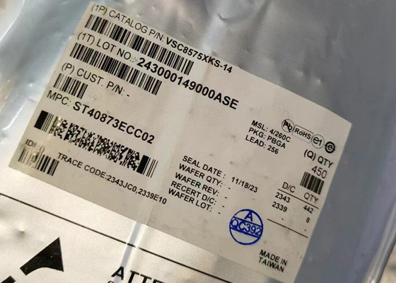 Διασύνδεσμοι Ethernet VSC8575XKS-14 2-σύρματος Διακομιστές Ethernet Serial BGA-256 Telecom IC