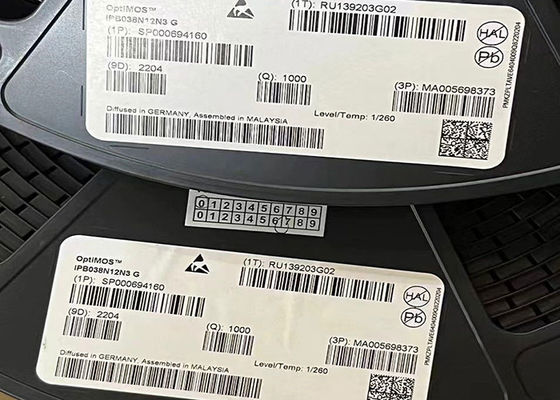 Συμπληρωμένο κύκλωμα Chip IPB038N12N3G 120V N-Channel Power MOSFET Τρανζίστορες