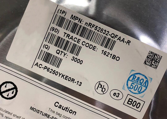Σύστημα πολυπρωτοκόλλων RF σε έξυπνο 2.4GHz SOC τσιπ nrf52832-qfaa-ρ NRF52832 BT