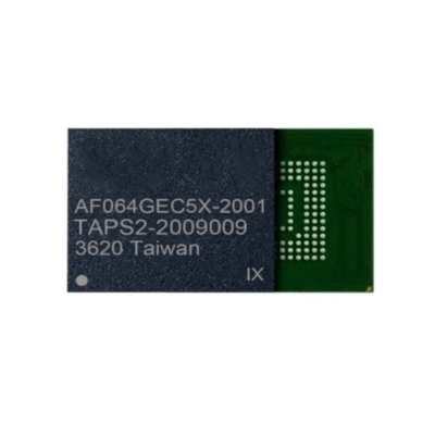 Μνήμη IC Chip AF064GEC5X-2001IX e.MMC 5.1 Ενσωματωμένη μνήμη flash μνήμης IC