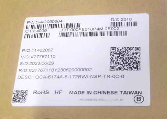 BT IC QCA6174A-5 Υψηλής απόδοσης διπλής ζώνης 802.11ac Bluetooth 5.0 με ένα τσιπ