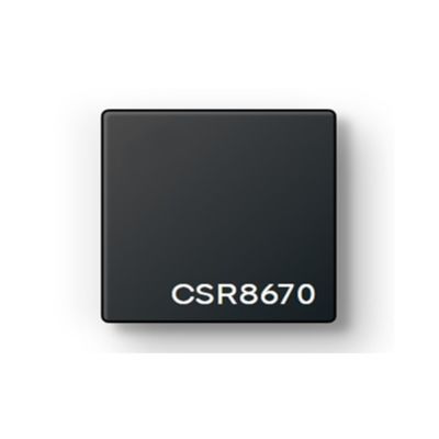 BT IC CSR8670C-IBBH-R Ενσωματωμένο διπλό τρόπο BT Audio SoC VFBGA-112 Ακουστικό σύστημα σε τσιπ