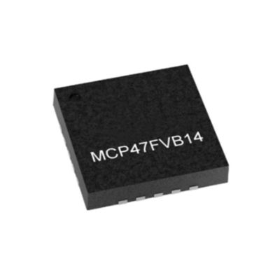 Τσιπ ολοκληρωμένου κυκλώματος MCP47FVB14-E/MQ 10-bit ψηφιακοί σε αναλογικοί μετατροπείς QFN-20