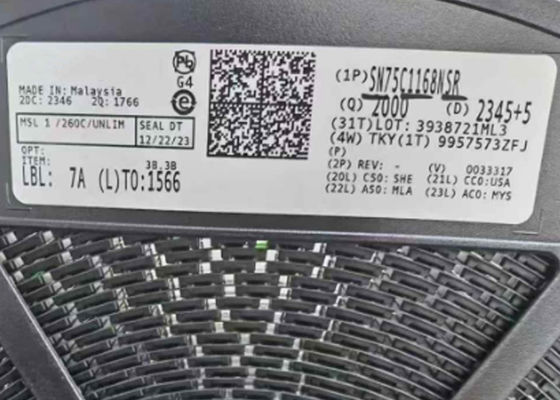 SN75C1168NSR Integrated Circuit Chip SSOP-16 Δύο διαφορικοί οδηγοί και δέκτες