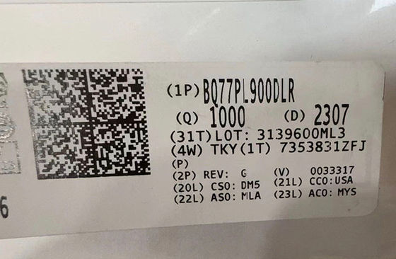 BQ77PL900DLR Integrated Circuit Chip 5-10 Series Cell Li-ion Battery Protector And Analog Front End Ηλεκτρονικό κύκλωμα