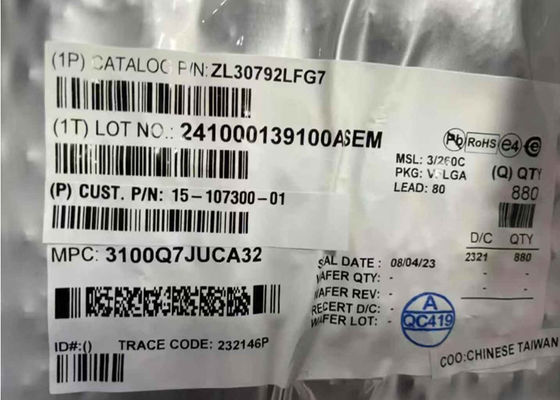 ZL30792LF Ethernet IC IEEE 1588 και συγχρονιστής δικτύου Ethernet Packet Clock