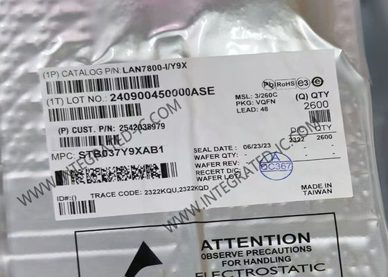 Διασύνδεσμος Ethernet IC LAN7800-I/Y9X Super Speed Διασύνδεσμος Ethernet 60mA Διασύνδεσμος USB IC