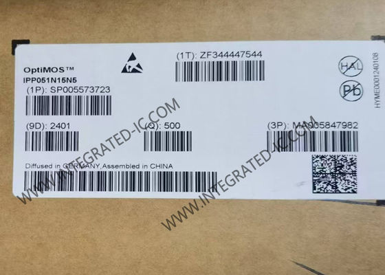 IPP051N15N5 Τσιπ ολοκληρωμένου κυκλώματος 150V N-Channel Power MOSFET Τρανζίστορες TO-220-3