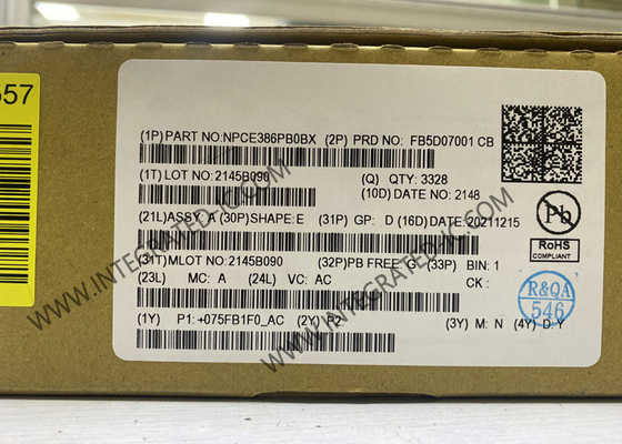 NPCE386PB0BX Τσιπ ολοκληρωμένου κυκλώματος υψηλής απόδοσης φορητή εφαρμογή ΕΚ BGA128