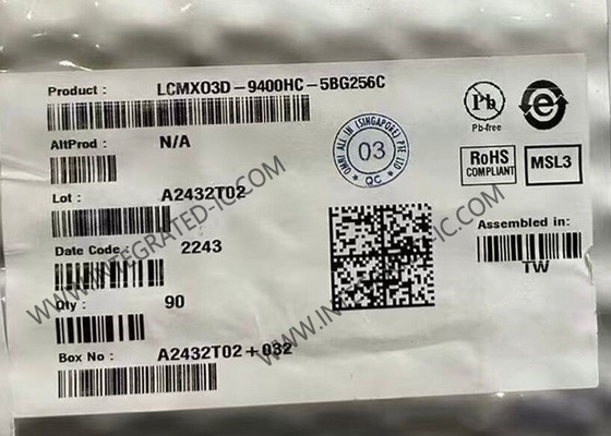 LCMXO3D-9400HC-5BG256C Πλαίσιο Προγραμματισμού Πύλης 256-LFBGA MachXO3D FPGA Chips
