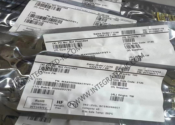 Ελεγκτής των αυτοκίνητων υψηλής τάσεως οδηγήσεων υψηλός-φωτεινότητας 20-WFQFN MAX20090BATP/VY+