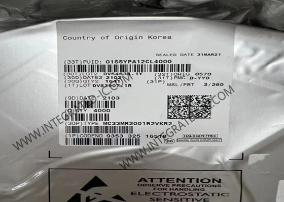 MC33MR2001R2VKR2 Μονάδα ασύρματης επικοινωνίας 76GHz -77GHz RF δέκτη Front-End