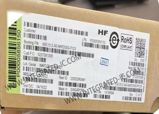88E1512-A0-NNP2I000 Ethernet IC 10/100/1000Mbps Ενεργειακά αποδοτικός δέκτης Ethernet