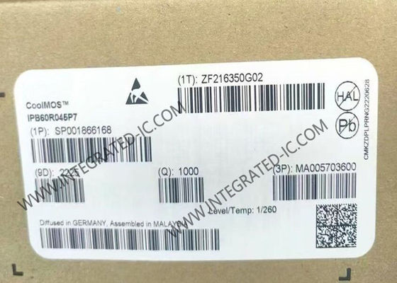 IPB60R045P7 Τσιπ ολοκληρωμένου κυκλώματος 600V N-Channel Power MOSFET τρανζίστορες