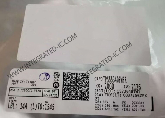 Ρυθμιστές μετατροπής ΣΥΝΕΧΟΎΣ συνεχούς ρεύματος διοικητικού ολοκληρωμένου κυκλώματος TPS55340PWPR 2.9V δύναμης 14-HTSSOP