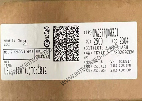 OPA2377QDGKRQ1 Τεχνολογία ολοκληρωμένου κυκλώματος Τσιπ χαμηλό θόρυβο 5MHz CMOS λειτουργικός ενισχυτής