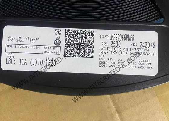 LMP92066PWPR Integrated Circuit Chip Διπλή θερμοκρασία με ελεγχόμενο ψηφιακό σε αναλογικό μετατροπέα