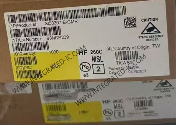 SI53307-B-GMR Integrated Circuit Chip Jitter Fanout Clock Buffer QFN16 Clock Fanout Buffer Ονομασία του κυκλώματος