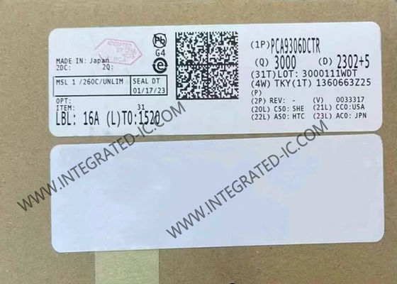 PCA9306DCTR Τεχνολογία ολοκληρωμένου κυκλώματος διπλής διπλής κατεύθυνσης I2C λεωφορείου και μεταφραστή τάσης SMBus
