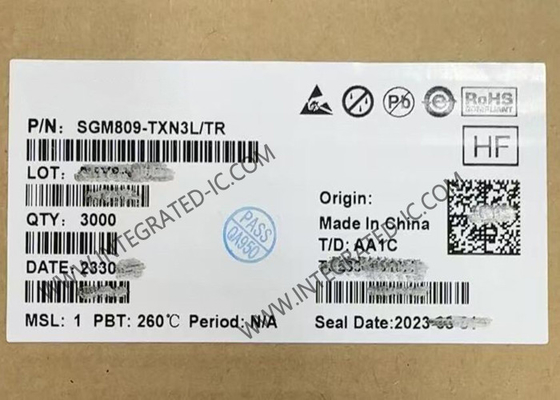 SGM809-TXN3L ολοκληρωμένο κύκλωμα chip χαμηλής ισχύος ολοκληρωμένο κύκλωμα εποπτείας μικροεπεξεργαστή
