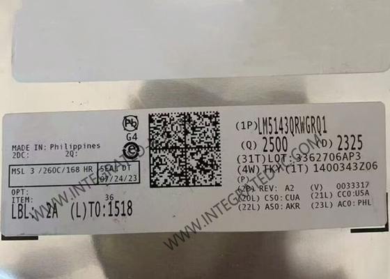 Συμπληρωμένο κύκλωμα Τσιπ LM5143QRWGRQ1 2 Εξόδου Διπλός συγχρονισμένος ελεγκτής Buck