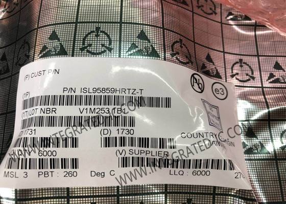 ISL95859HRTZ Ενοποιημένα κυκλώματα chip πολυφασικά ελεγκτικά διακόπτες