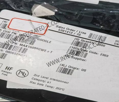 MAX15096GWE Integrated Circuit Chip 6A Ενσωματωμένος διακόπτης ηλεκτρονικών κυκλωμάτων