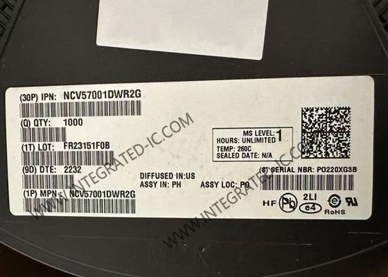 Συμπληρωμένο κύκλωμα NCV57001DWR2G 1200Vrms 1 Channel Gate Driver 16-SOIC