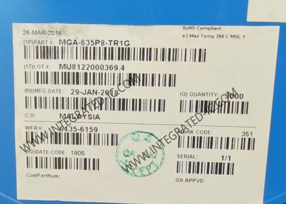 Μονάδα ασύρματης επικοινωνίας MGA-635P8-TR1G Υπερχαμηλό θόρυβο Υψηλή γραμμικότητα Υπερήφανη δυναμική