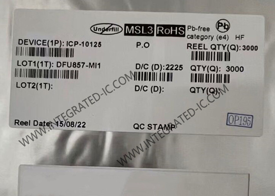 ICP-10125 Αισθητήρας IC 10atm Αδιάβροχος βαρομετρικός αισθητήρας πίεσης και θερμοκρασίας IC