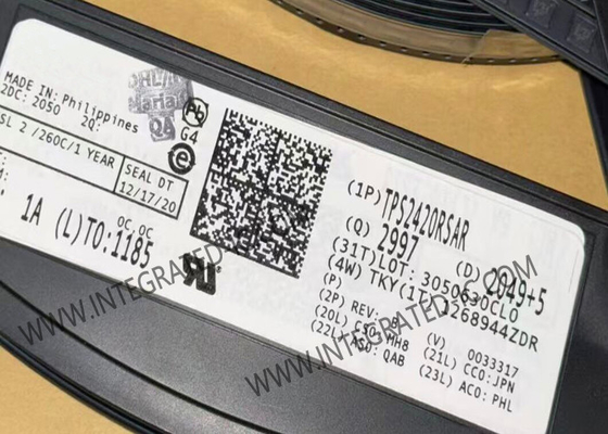 TPS2420RSAR Integrated Circuit Chip eFuse IC VQFN-16 Ενσωματωμένος ελεγκτής θερμής ανταλλαγής FET